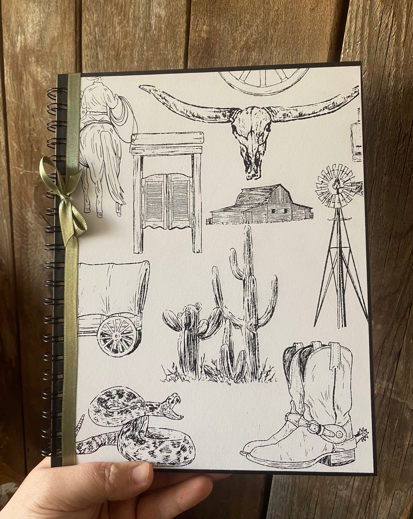 Old West Notebook- Large