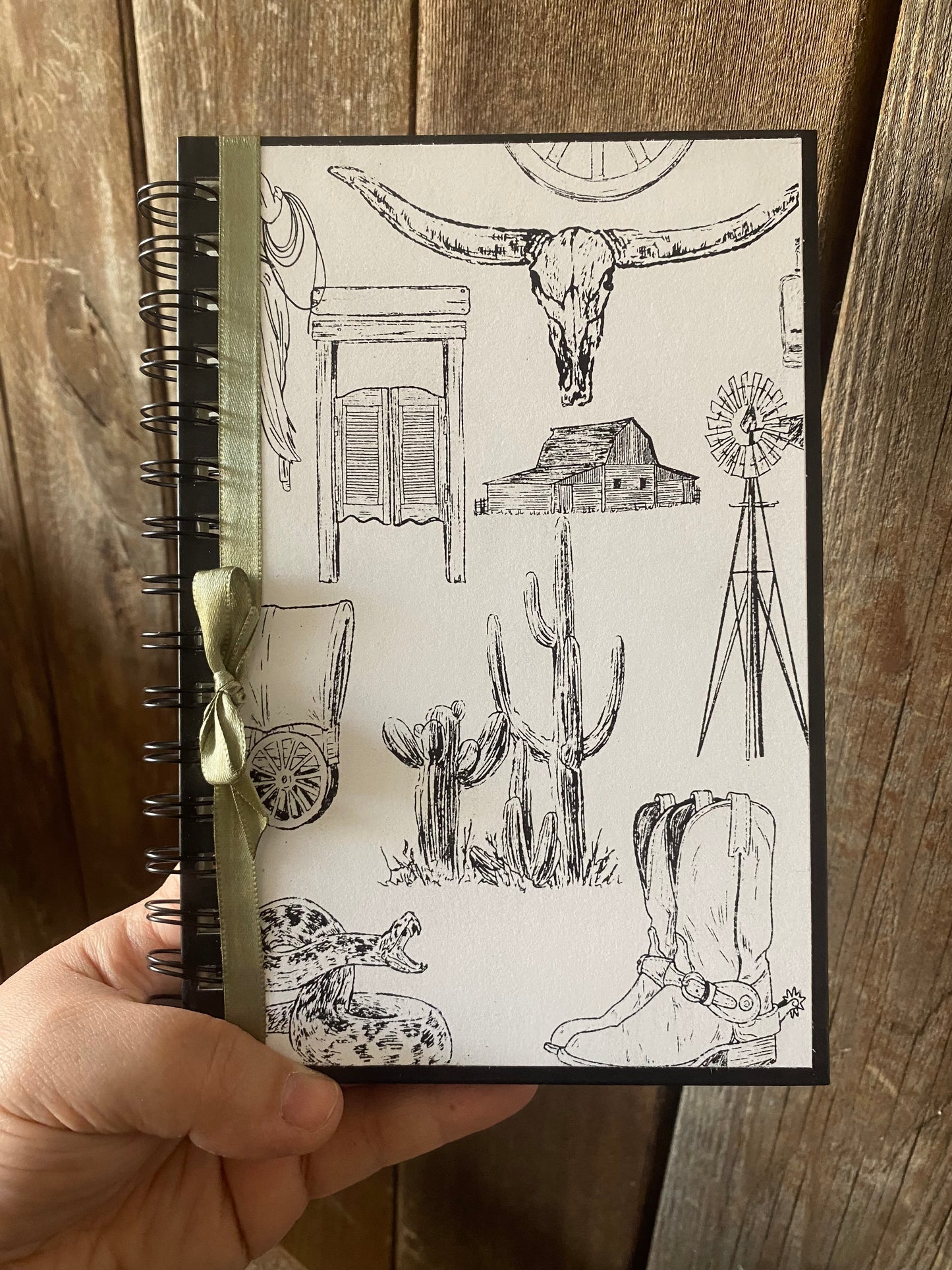 Old West Notebook- Small