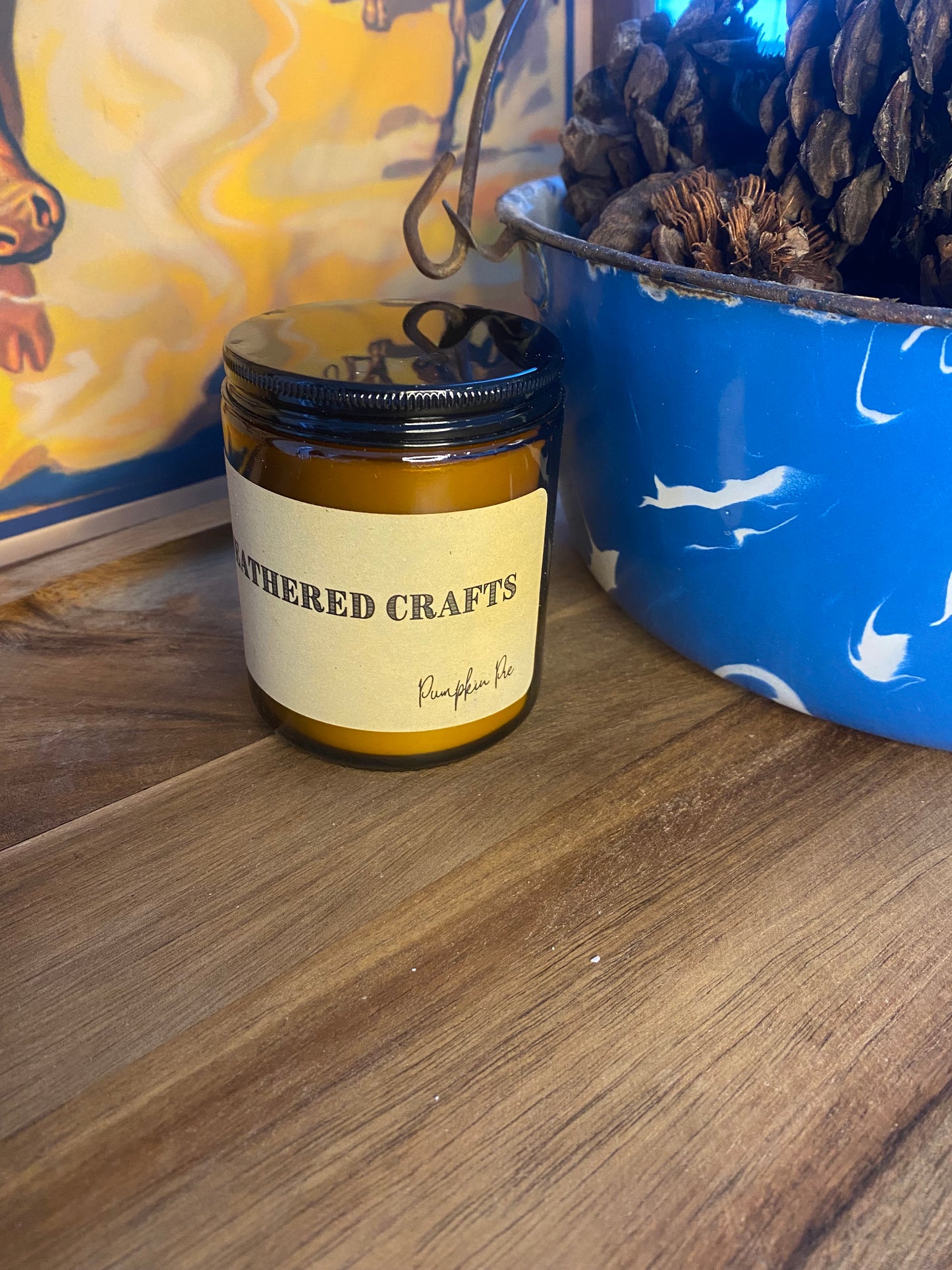 8 oz. Candle- Pumpkin Pie