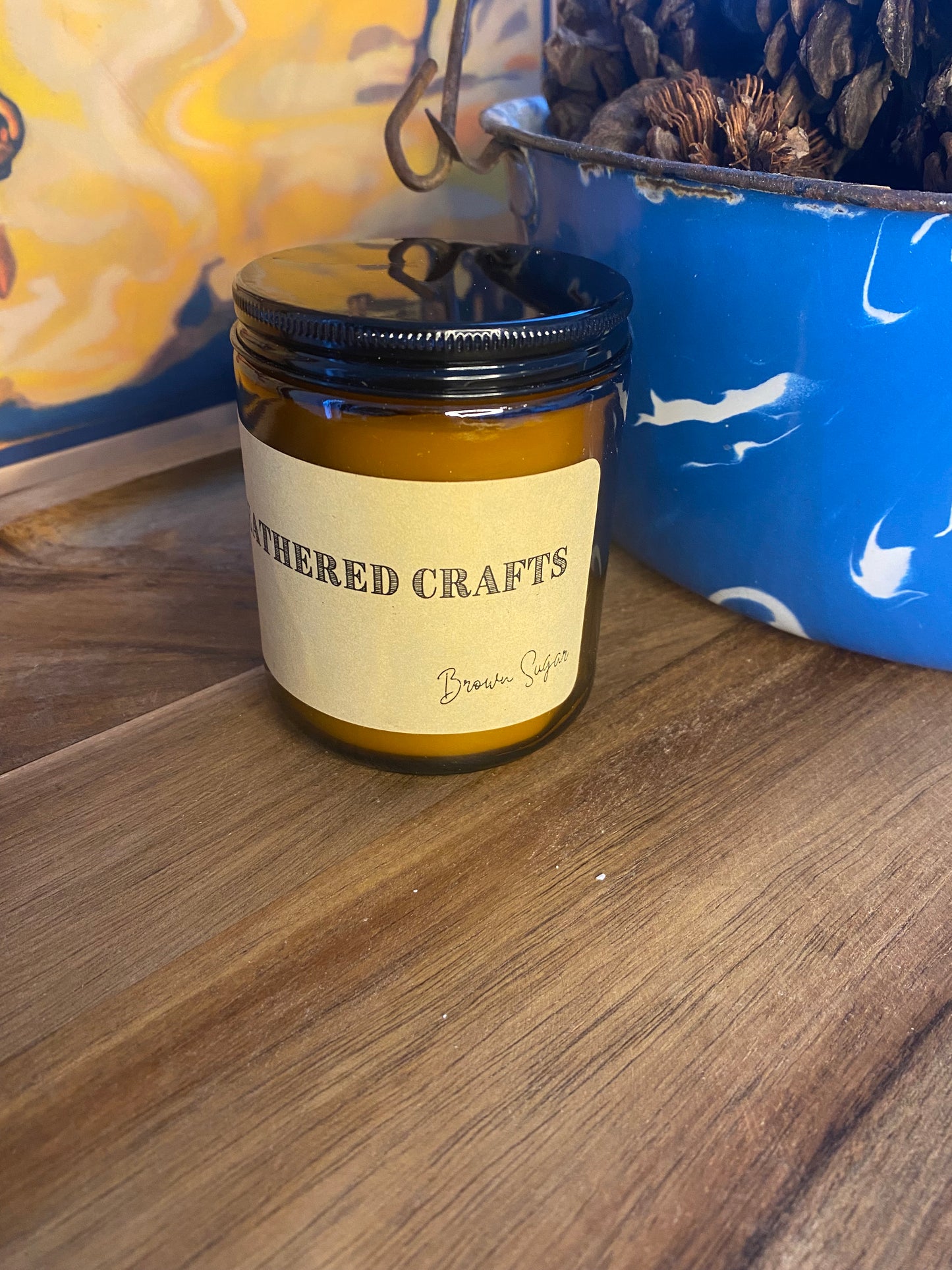 8 oz. Candle- Brown Sugar