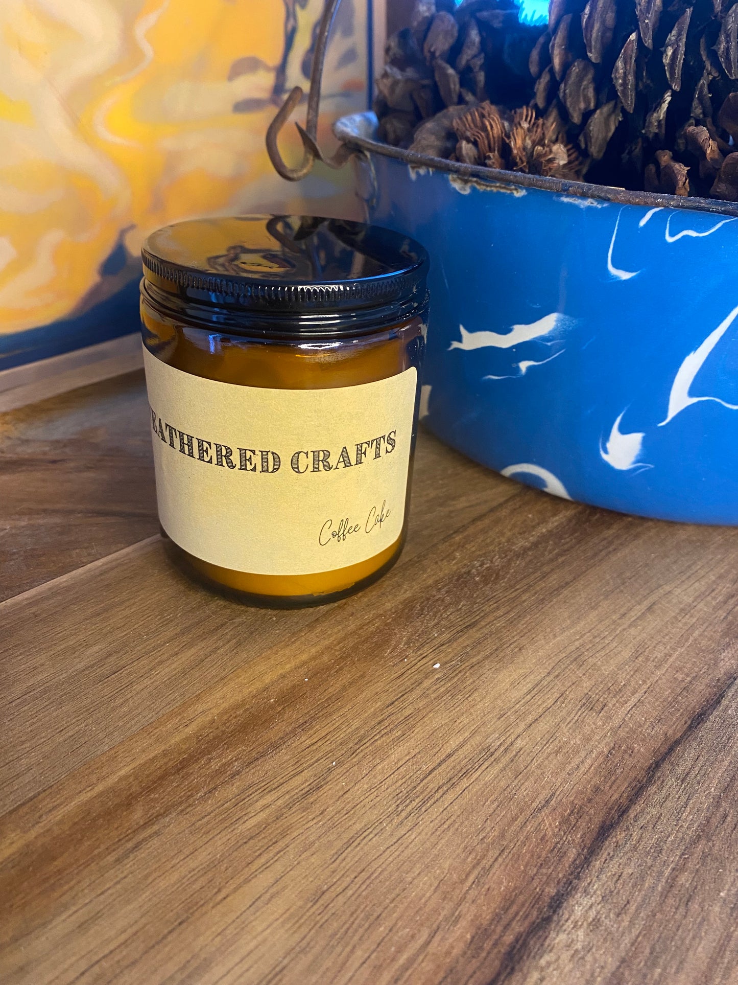 8 oz. Candle- Coffee Cake