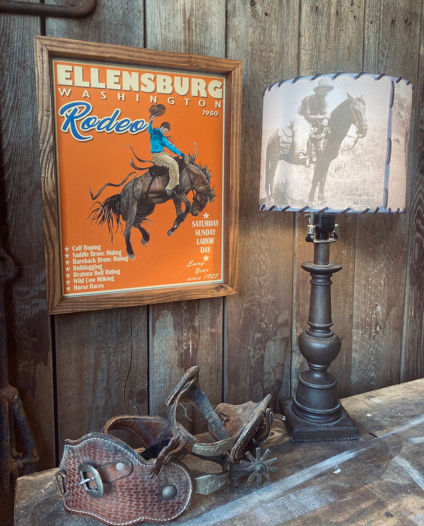 Wagon Trail Lampshade- Small