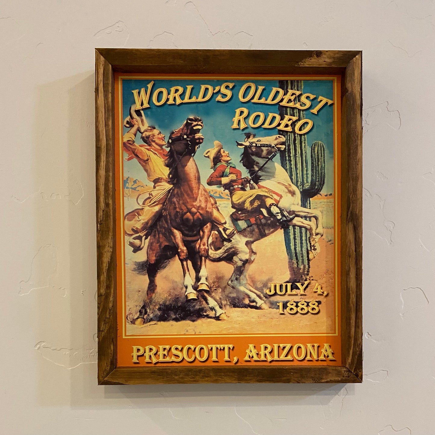 1888 World's Oldest Rodeo Prescott, AZ