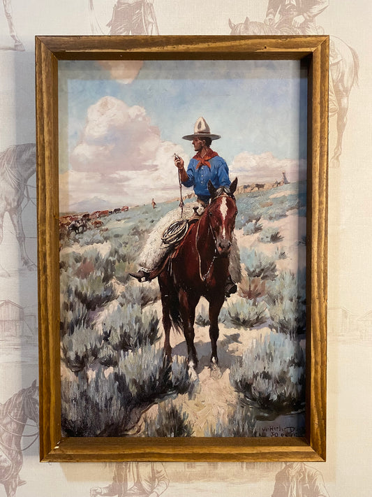 Sagebrush & a Cowboy