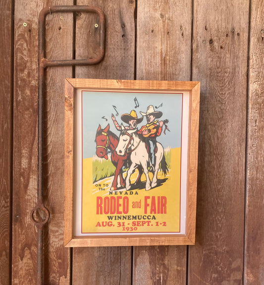 Winnemuca Rodeo Poster- 11x14
