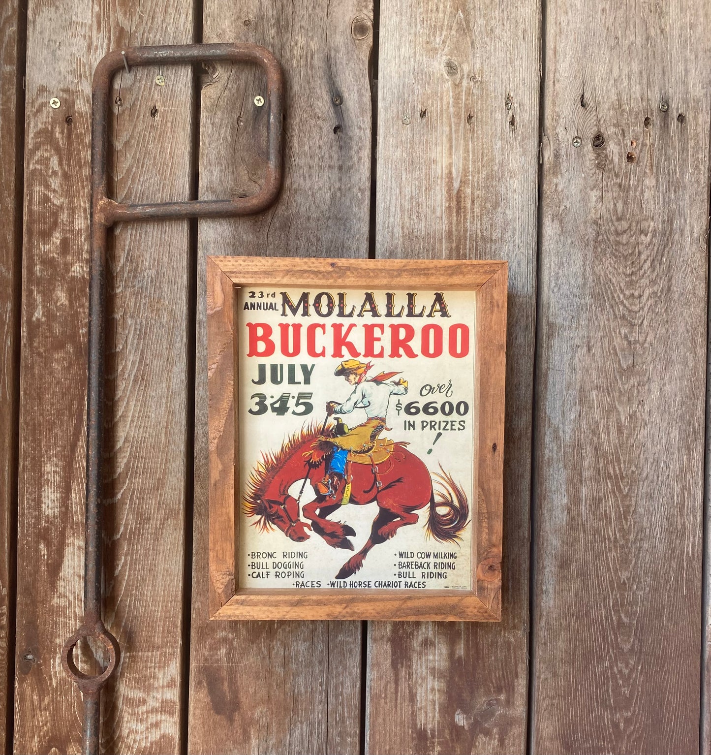 Molalla Rodeo Poster- 8x10