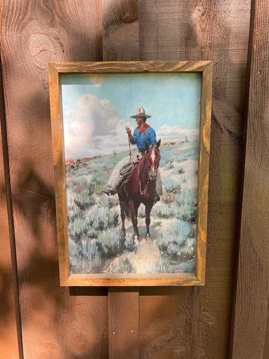 Sagebrush Cowboy- W. Herbert Dunton