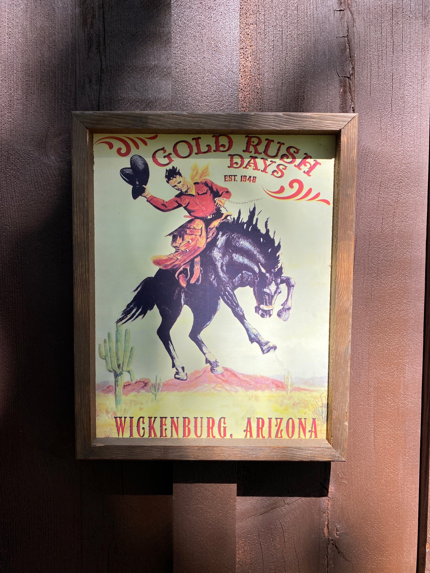 1948 Gold Rush Days- 11x14 Frame