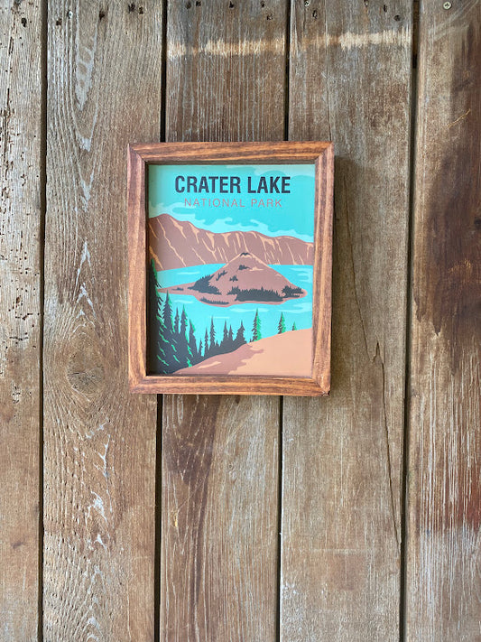 Crater Lake Frame- 8x10