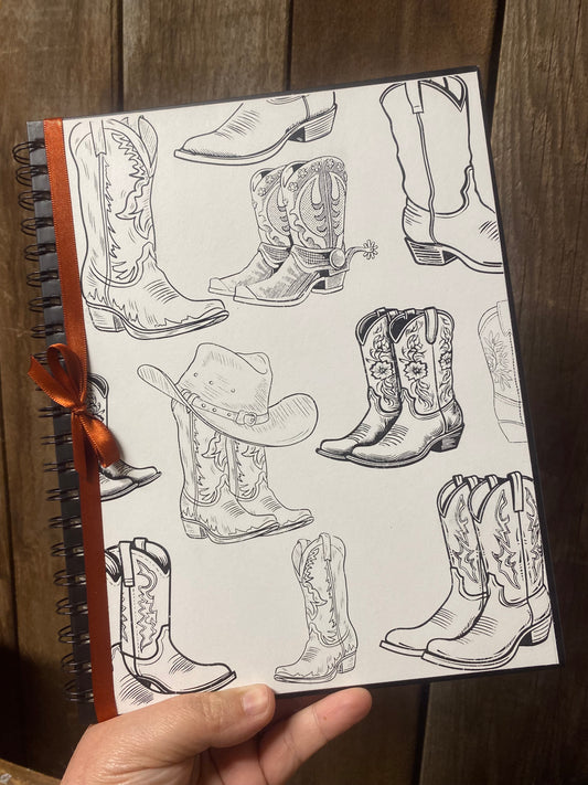 Boot Scootin' Notebook- Large