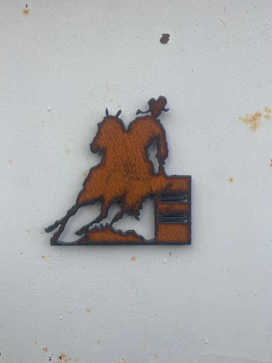 Barrel Racer Magnet