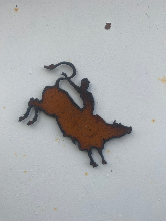 Bull Rider Magnet