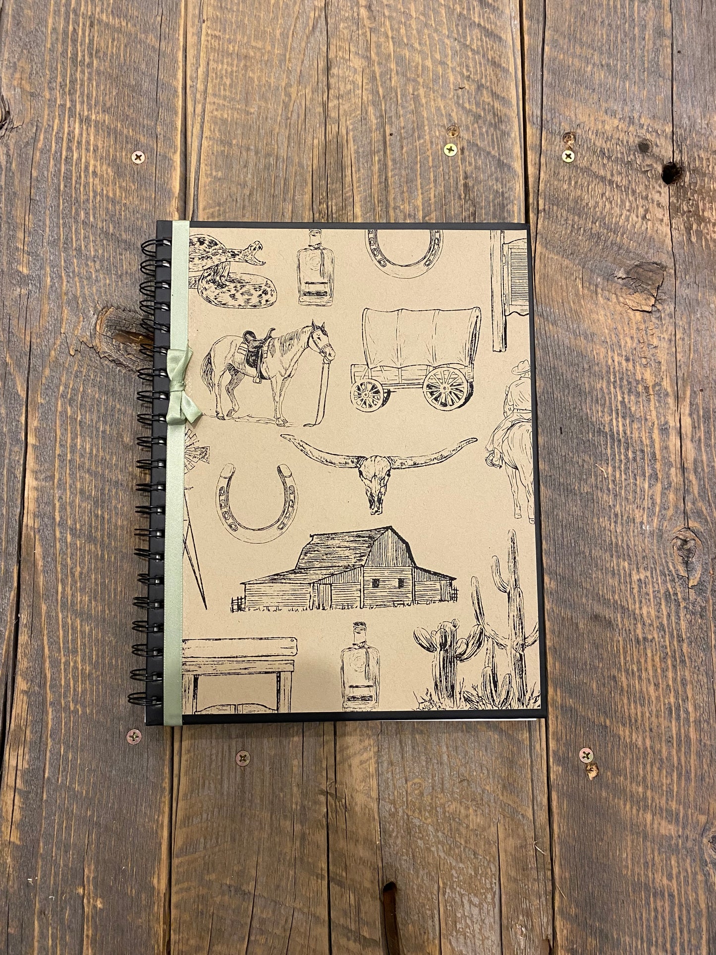 Old West Notebook- Large