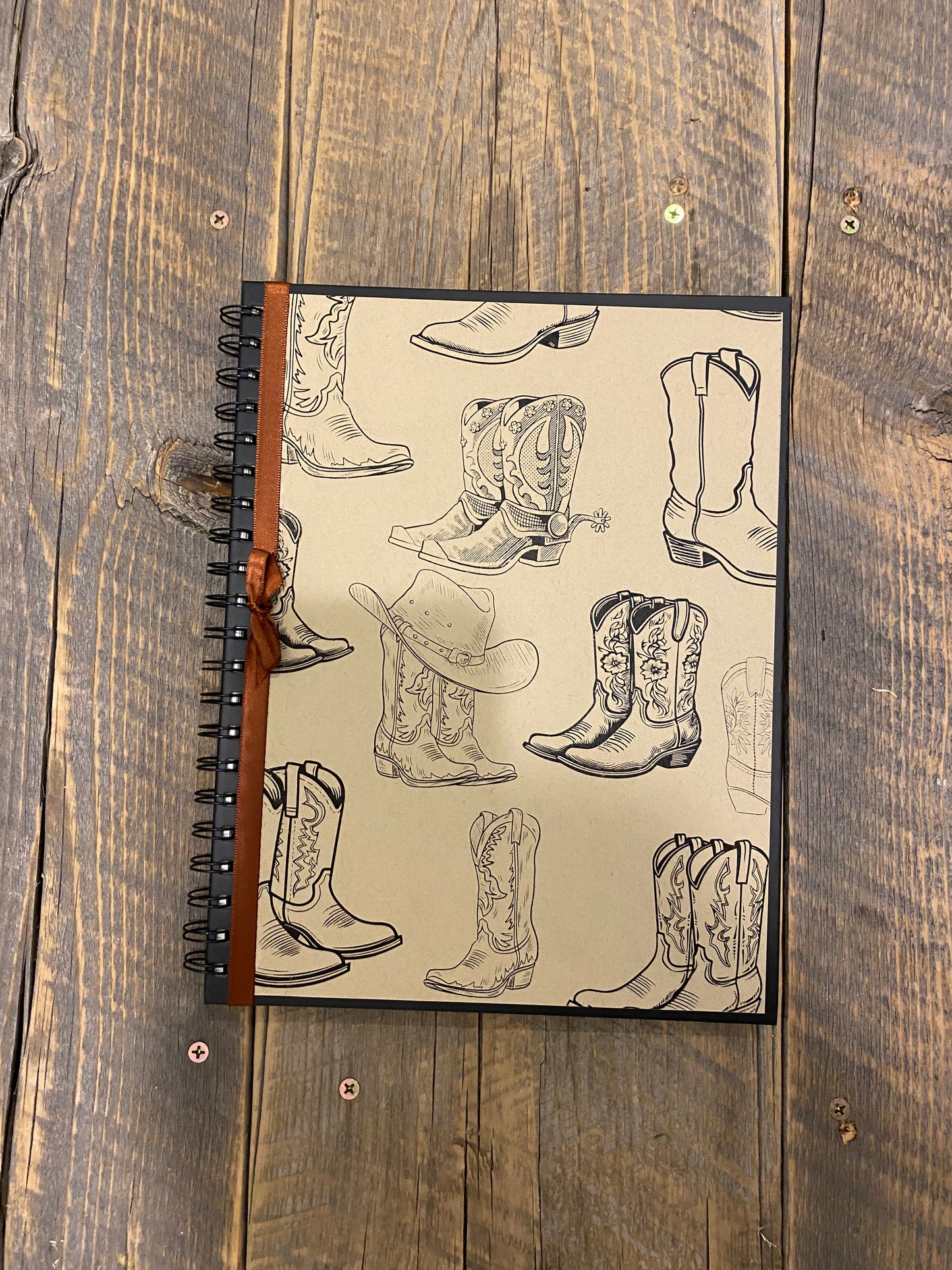 Boot Scootin' Notebook- Large