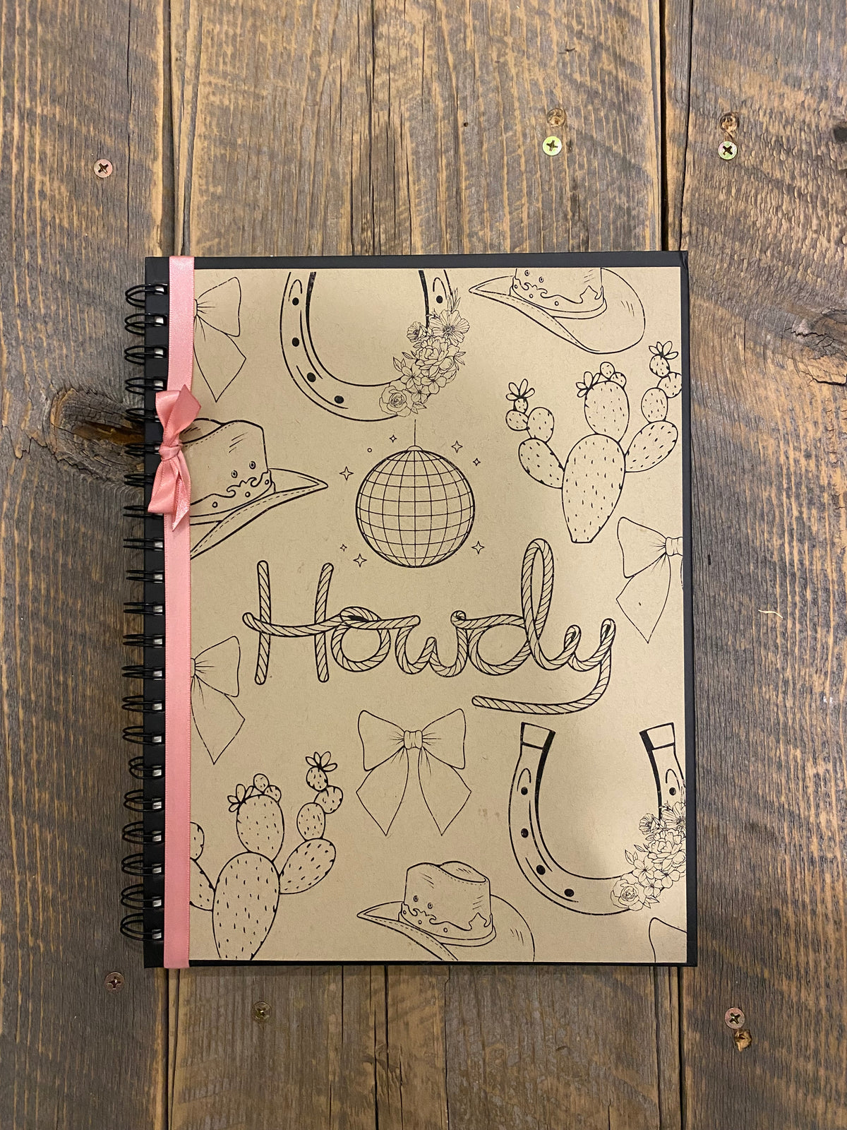 Howdy Notebook Howdy Notebook- Large – Weathered Crafts