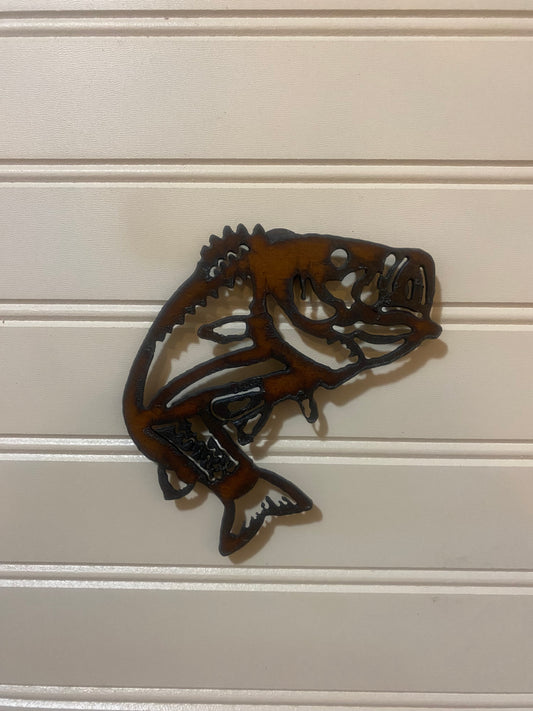 Bass Fish Magnet